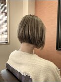 セクションカラー ペールシルバー