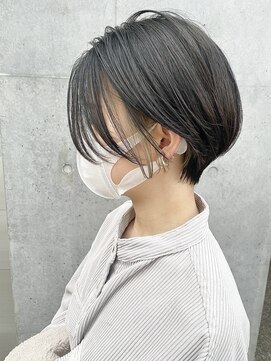 ソファ(sofa) まるみショート×インナーカラー