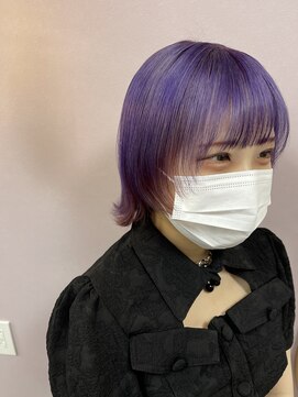 ガルボヘアー 名古屋栄店(garbo hair) #ウルフヘア #ハイトーン #個性派 #名古屋美容室