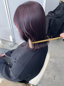 ザメゾン(THEMAISON) 【GUEST】ブリーチ1回～艶々ラベンダーカラー！