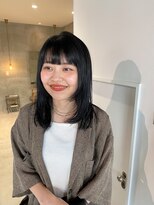 ファンファンバイルー 岐阜(fan fun by Rooo)&nbsp;顔まわりレイヤー×髪質改善カラー