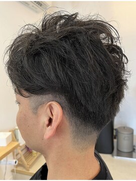 イルミチーノ(il micino) ツーブロック＋ニュアンスウェーブ