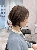 ビームズ ヘアー ブラン(Bee ms HAIR Blanc+)&nbsp;ショート大人ショートショートボブ癖毛カットスライドカット