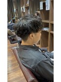メンズ波巻きスパイラルパーマ♪