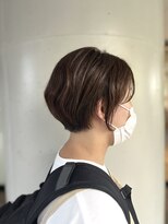 シュク 高円寺(SYUK)&nbsp;ショートボブ/耳かけショート/グレージュ【SYUK 高円寺】
