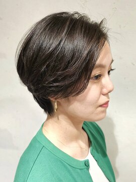 ミドル(MIDDLE) ショートボブ/ショートカット/髪質改善/府中/夜間/人気