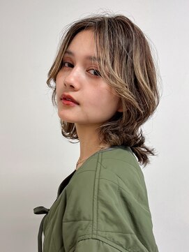 キャラハーフ 池袋東口店(KYARA HALF) ハイレイヤーカット/くびれミディアム/大人レイヤー