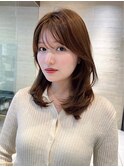 レイヤー/ブリーチなし透明感ブラウン20代30代40代/K-two 銀座