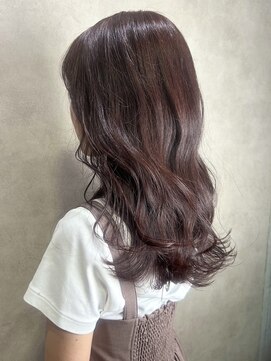 ルノン フィージュ(LUNON fieju) カシスピンク/カシスレッド/ブリーチなし/秋カラー