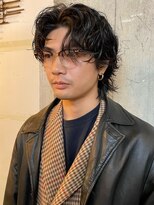 【ステップボーンカット】メンズレイヤーウルフ