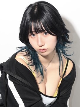 ガルテ(GARTE) 韓国風ウルフカット/レイヤーカット/インナーカラー