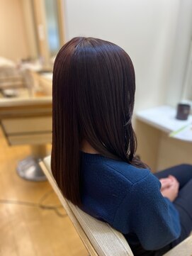 ワインレッドカラー