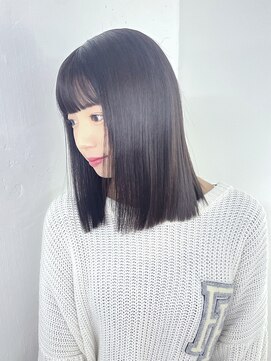 エラ(Ella) 【side】透明感グレージュ×プレミアム髪質改善