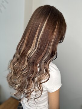 ヘアーデザインルアナ(Hair design Luana.) とろけるカフェモカカラー