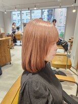 ネオリーブ ジューク 日吉店(Neolive JuQ) 日吉/綱島　チェリーブラウンミニウルフデジタルパーマ