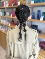 リル 新浜店(LiL)&nbsp;変形編みおろしアレンジ葭本2