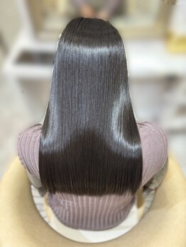 ルピナス(Lupinus)の写真/【本物の髪質改善】話題の[髪質改善]豊富なトリートメント取り揃え◎ベストな選定で理想の艶髪に*