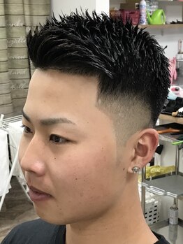 サロントマリ(salon TOMARI)の写真/《総社/真備/高梁》理容室ならではの本格シェービングを提案。お子様から大人まで通えるアットホームサロン