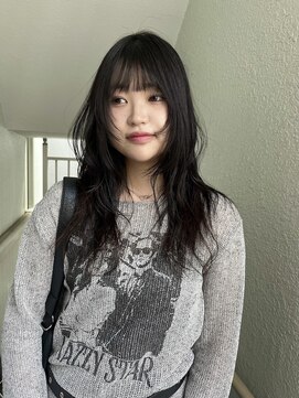 ローレンジウ(LOREN JU) くびれヘア/学割U24/レイヤーカット/オージュア/ダブルカラー