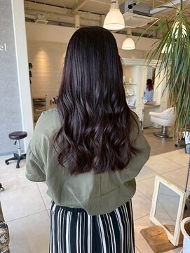 オブジェ シエル(obje't ciel) 【obje't ciel】艶髪ウェーブ/髪質改善/透明感【佐藤早希】