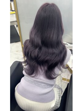 ジュイル シブヤ(JEWIL SHIBUYA) 【WAKANA】ブリーチありのディープラベンダー！！