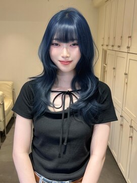 ベレーザ 渋谷神南(Beleza) 16198ブリーチ＆ダブルカラー渋谷エンドカラーラウンドバング