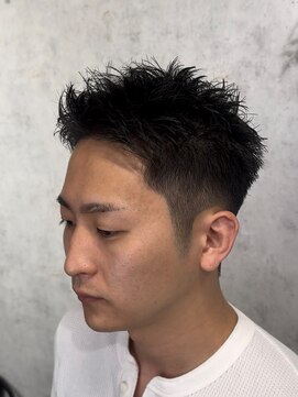 アポロ 横浜駅店(apollo) MEN’S HAIR/サーフカール/刈り上げセンターパート/ブリーチ