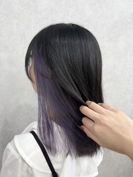 アン ブリーチ 大宮駅東口店(UN BLEACH) ブリーチ１回～インナーラベンダーカラー♪♪