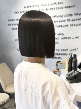 ロンドジェネルーズ 柏(Lond generous) オリーブグレー/韓国風巻き/レイヤーカット/髪質改善/縮毛矯正