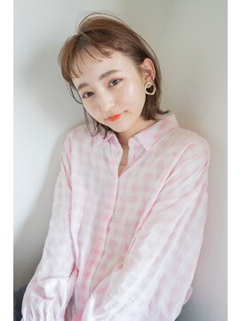 レゴ(REGO) #小顔黒髪クラゲヘアーオリーブグレーココアベージュ