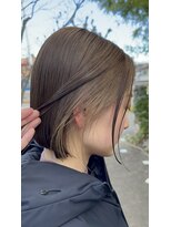 ユウヘアー 尾張旭店(U Hair)&nbsp;ミニボブ×インナーカラー