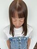 前髪カット+前髪縮毛  ￥5,400