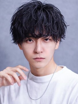 AI TOKYO+Sea MEN'S横浜 MEN'Sパーマ/MEN'Sカット【アイトーキョープラスシーメンズ】 ニュアンスパーマ/波巻きツイストスパイラル/メンズカット[横浜]