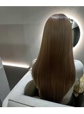 髪質改善ストレート