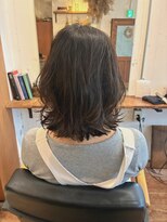 イエルカ(YELCA)&nbsp;『シフォンカールボブ1back』