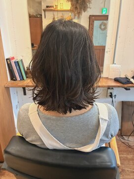 イエルカ(YELCA) 『シフォンカールボブ1back』