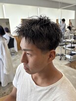 メンズカノエ 岡山店(Men's CANOE)&nbsp;アップバング×パーマ