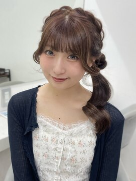 アイトーキョーエス 渋谷(AI TOKYO S) サイドテール/サイドポニー/サイドお団子テール/プッカモリヘア
