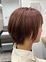 ブレイブ 福岡天神店(BRAVE)&nbsp;チェリーレッド　ショートカット