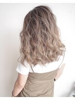 トーク 伊丹本店(TAL'KE)&nbsp;TAL'KE/ミルクベージュバレイヤージュ×ヴェールウェーブ_150