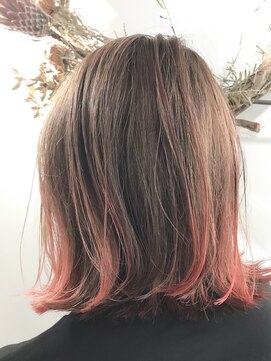 ボスコ 下北沢店(bosco) ボブ×ランダムカラー☆koyama☆