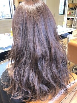 ネオリーブサイン 大森店(Neolive sign) 細めのハイライトラベンダーアッシュ