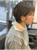 前下がりボブ