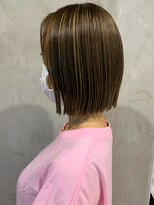 ゼストプラス(ZEST plus)&nbsp;洗練切りっぱなしボブ