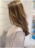 [OCEAN Hair&Life藤原純] ナチュラルハイライト×艶ベージュ☆