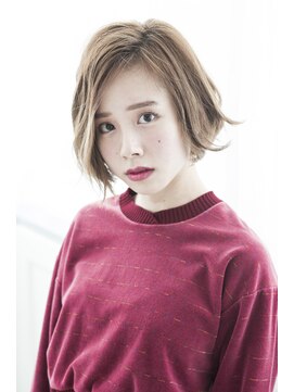 ミエルヘアーエスト 新宿店(mielhair est) 襟足スッキリショート×ナチュラルブラウン【新宿】