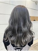 ハイライト×ラベンダーアッシュ