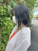 美容室シオン 城東店(sion)&nbsp;ブルーブラック