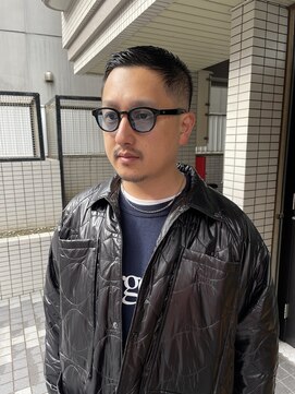 ウェルネス(Wellness) スキンフェードツイストスパイラルツーブロックマッシュ83