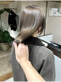 ダブルイルミナカラーベージュオリーブグレージュ